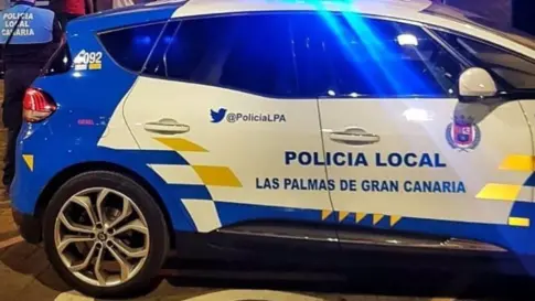 Detienen a tres hombres en un coche robado en Las Palmas de Gran Canaria