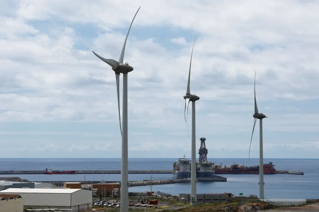 Puerto de Granadilla, en el sur de Tenerife. Imagen Reuters