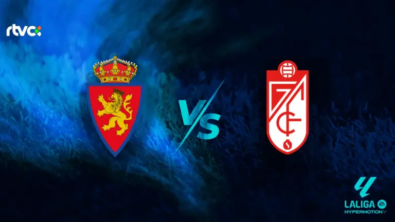 Real Zaragoza vs Granada CF: horario, alineaciones y minuto a minuto | LaLiga Hypermotion 25-26