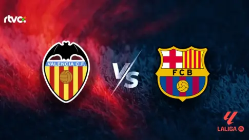 Valencia CF vs FC Barcelona: horario, alineaciones y minuto a minuto | LaLiga EA Sports 25-26