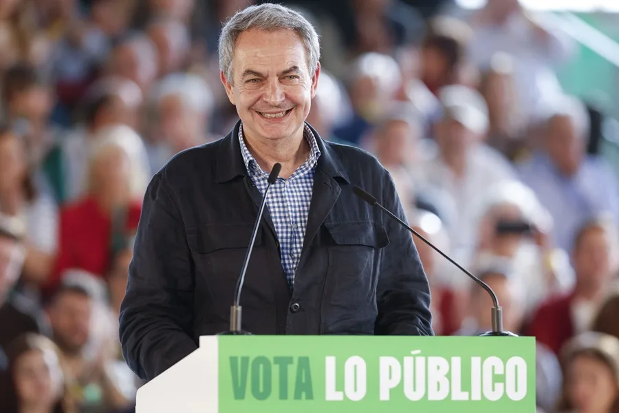 El expresidente del Gobierno, José Luis Rodríguez Zapatero. Imagen EFE