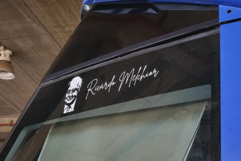 El Tranvía de Tenerife homenajea a Ricardo Melchior con su nombre en el vagón 1