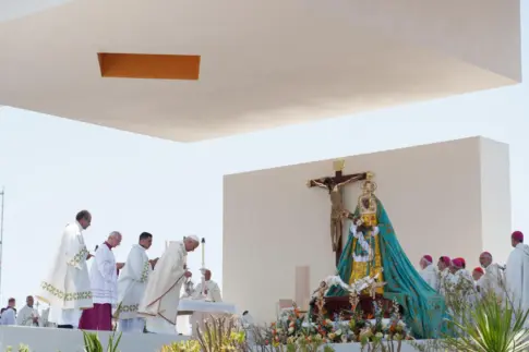 Galería de imágenes y vídeos del papa León XIV en Tenerife