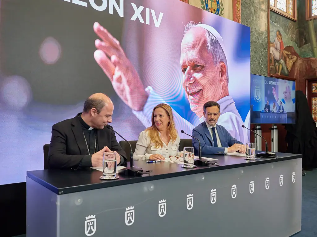Rueda de prensa del dispositivo de seguridad del Cabildo para la visita del Papa a Tenerife