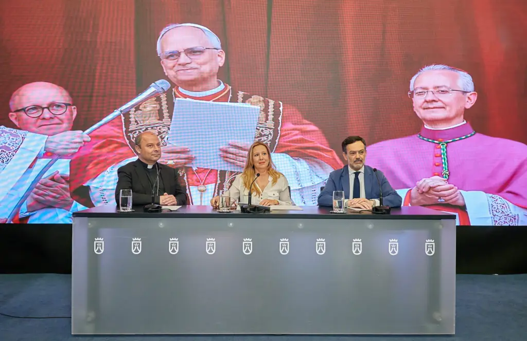 Rueda de prensa del dispositivo de seguridad del Cabildo para la visita del Papa a Tenerife