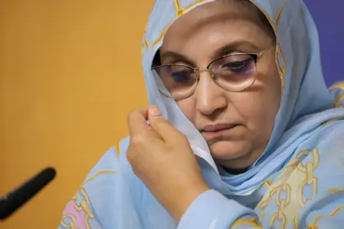 Aminetu Haidar alerta del creciente apoyo de la juventud saharaui a la lucha armada