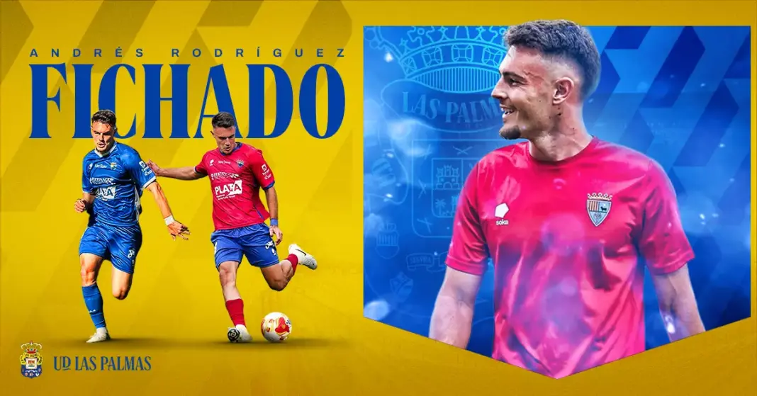 Andrés Rodríguez, nuevo jugador de la UD Las Palmas