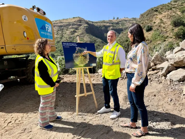 El Cabildo de Gran Canaria prevé reabrir en verano las seis carreteras aún cortadas por la borrasca Therese
