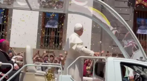 Galería de imágenes y vídeos del papa León XIV en Tenerife
