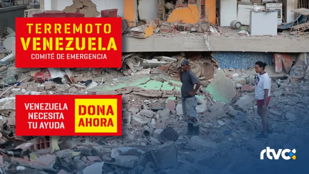 El Comité de Emergencia Español se activa para apoyar a la población afectada por los daños de los terremotos en Venezuela