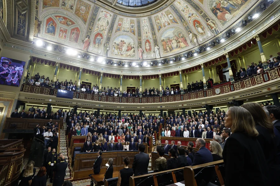 Papa León XIV en Congreso Diputados