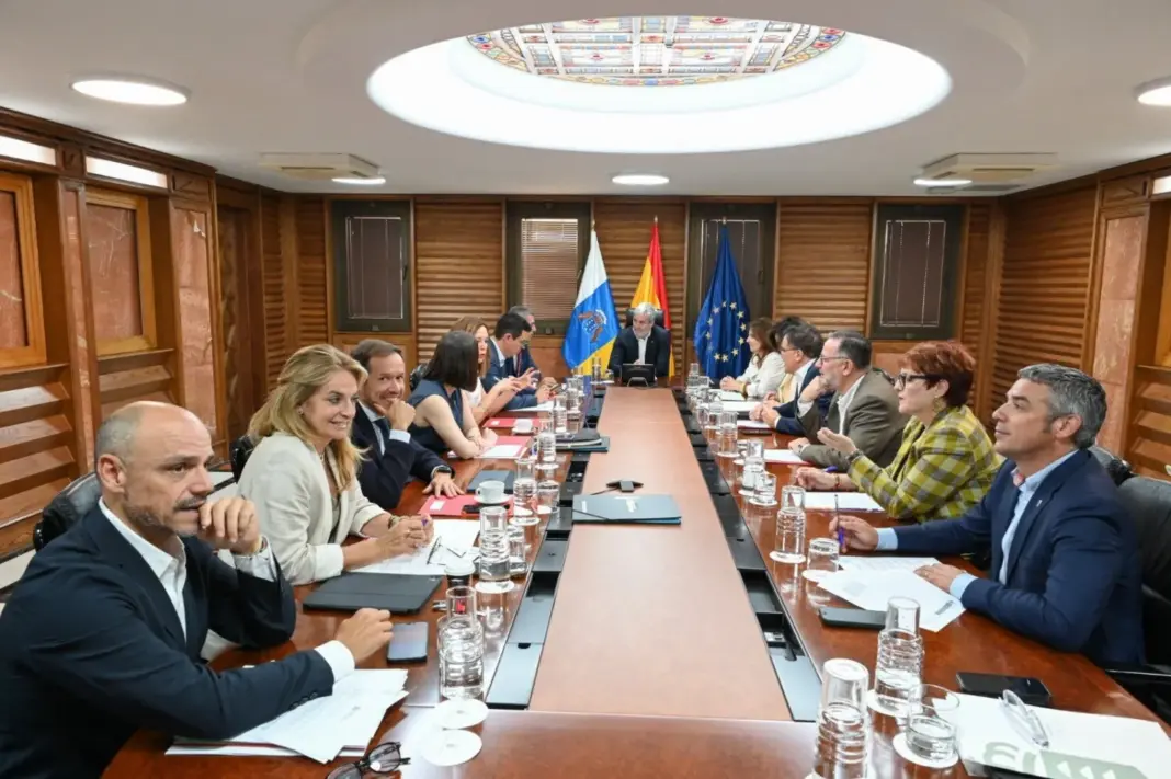 Reunión del Consejo de Gobierno del 1 de junio 2026. Imagen Presidencia Gobierno de Canarias