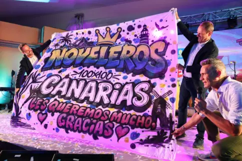 ‘Noveleros’ reunió a más de 5.000 personas en Agüimes para celebrar sus 500 programas