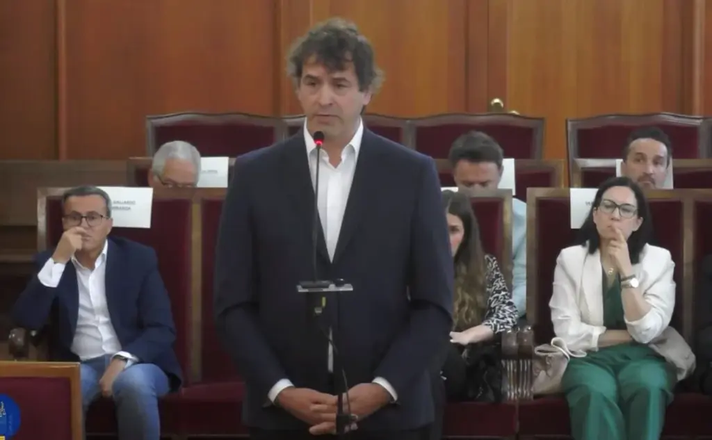 David Sánchez Pérez Castejón declara como investigado ante la Audiencia Provincial de Badajoz el pasado 4 de junio