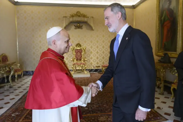 Felipe VI despedirá al Papa León XIV en Tenerife antes de su regreso al Vaticano