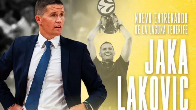 Jaka Lakovic, nuevo entrenador de La Laguna Tenerife