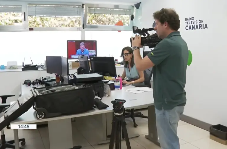 Televisión Canaria muestra cómo prepara el mayor despliegue institucional de su historia para la visita del papa León XIV