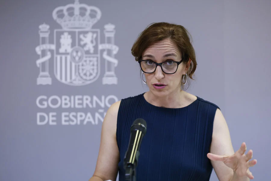 Mónica García, ministra de Sanidad. Imagen EFE