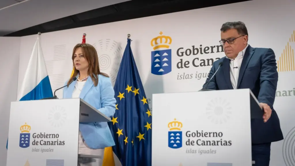 Nieves Lady Barreto en rueda de prensa Consejo Gobierno