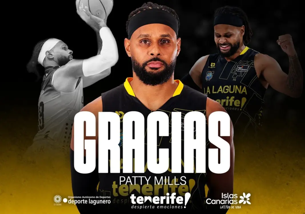 Patty Mills no continuará en La Laguna Tenerife