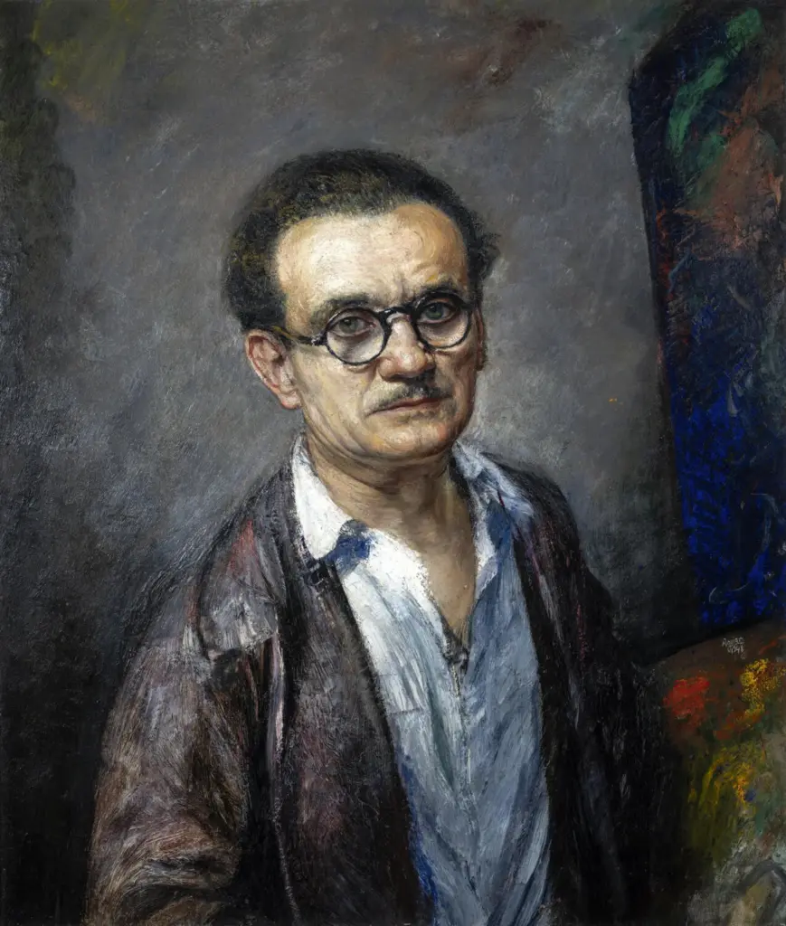 La Real Academia Canaria de Bellas Artes homenajea al pintor y muralista José Aguiar