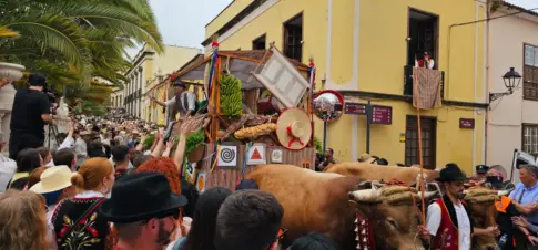 La Orotava celebra la tradicional romería en honor a sus santos patronos