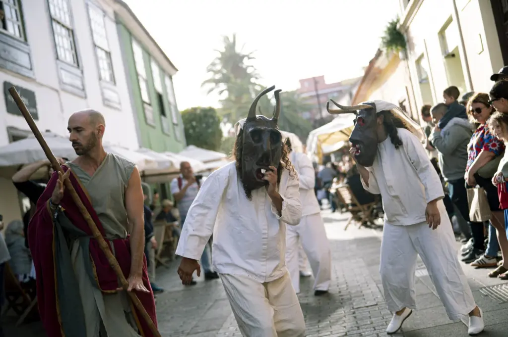 Celebración de ‘Diablos y Tarasca’, en La Laguna