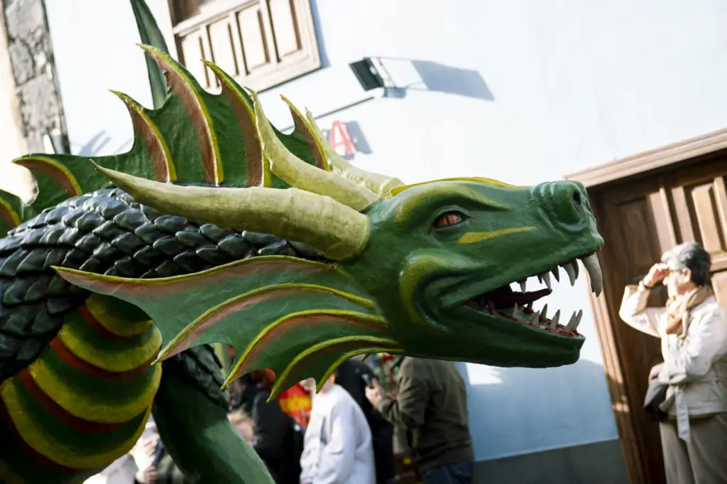 Celebración de ‘Diablos y Tarasca’, en La Laguna