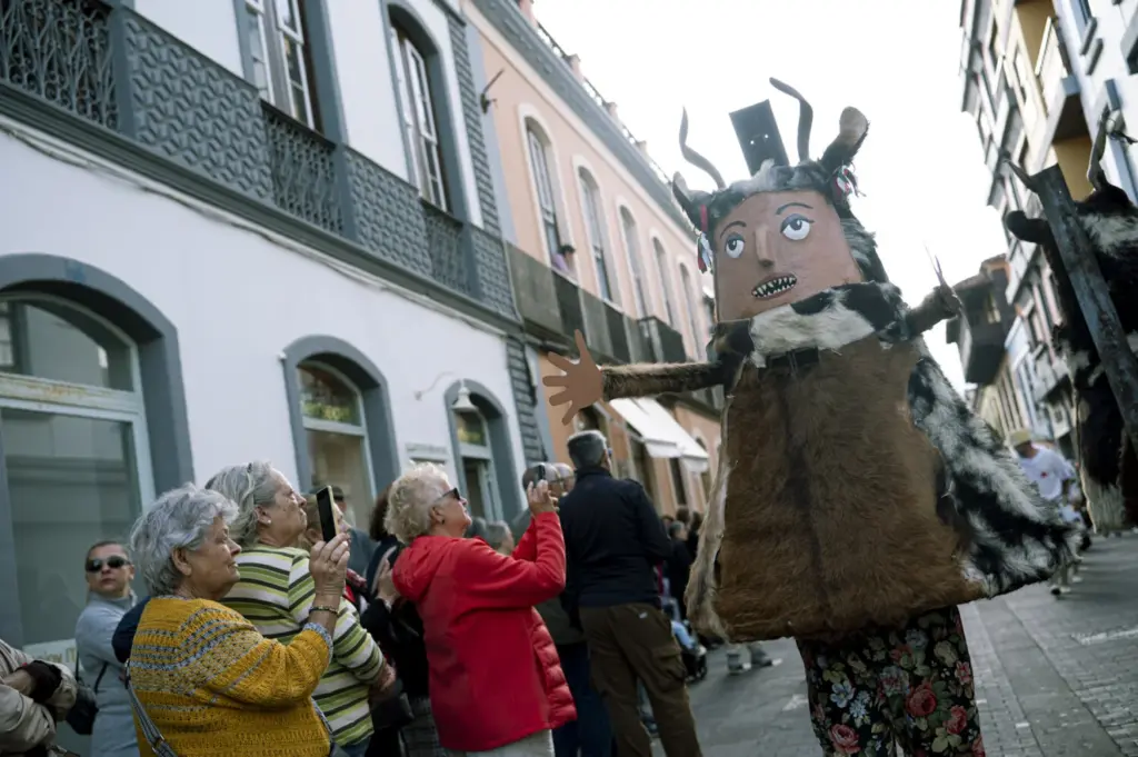 Celebración de ‘Diablos y Tarasca’, en La Laguna