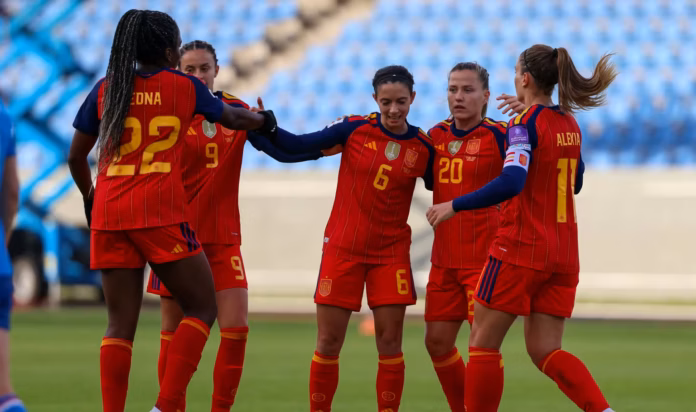 Jugadoras de la selección de fútbol. Imagen FIFA