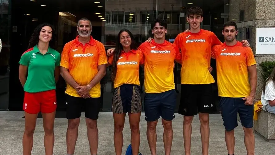 Cinco atletas del Tenerife CajaCanarias representan a España y Portugal en el Trofeo Ibérico