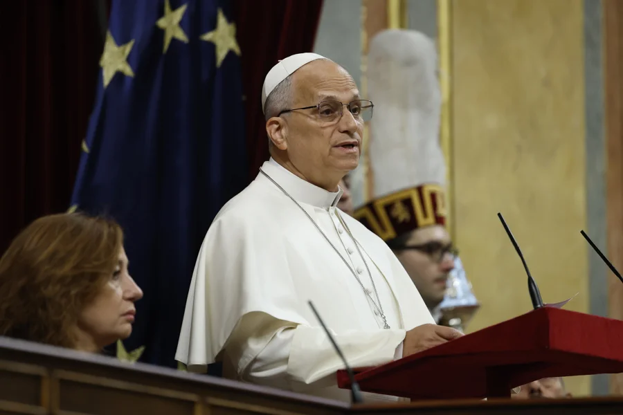Visita papa León XIV en Congreso Diputados. Discurso. Efe. 8 junio 2026
