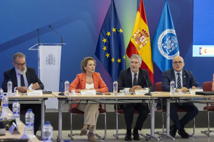 El ministro del Interior, Fernando Grande-Marlaska, en la presentación del informa sobre delitos e incidentes de odio en España. Imagen Ministerio del Interior