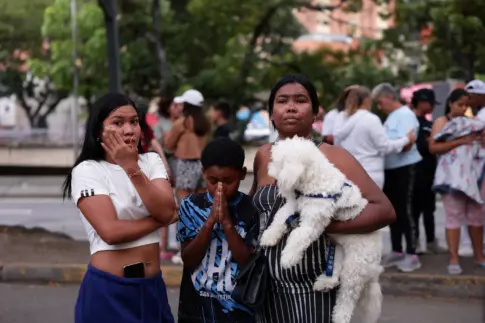 Galería de imágenes y vídeos del terremoto en Venezuela