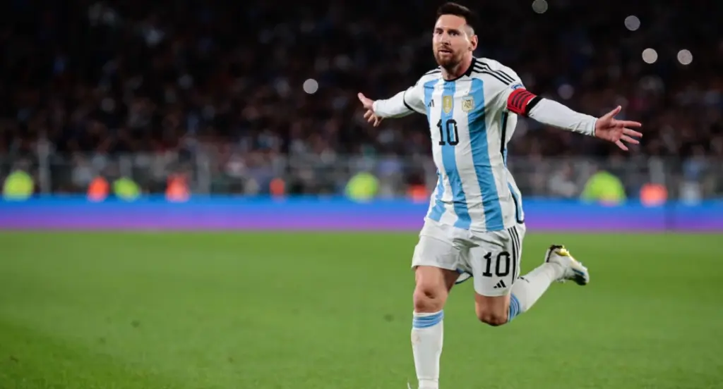Leo Messi con la selección de Argentina. Imagen Fundación Princesa de Asturias