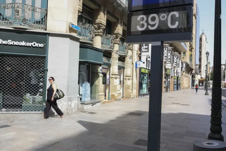 Temperaturas de hasta 44 grados en zonas de la península en la primera ola de calor de la que se salva Canarias