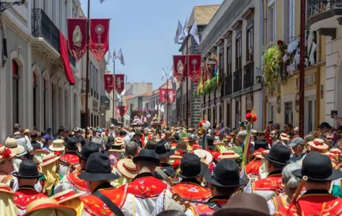 Romería de La Orotava en honor a San Isidro Labrador y Santa María de la Cabeza. Imagen Ayuntamiento de La Orotava