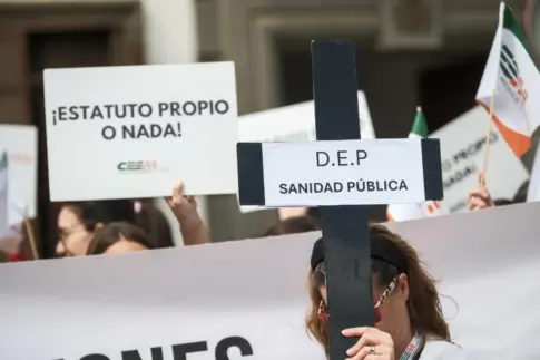 Sanidad cifra en un 7,54 % el seguimiento de la huelga de médicos este miércoles