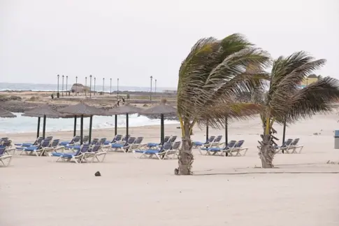 El viento protagonista en Canarias durante esta jornada