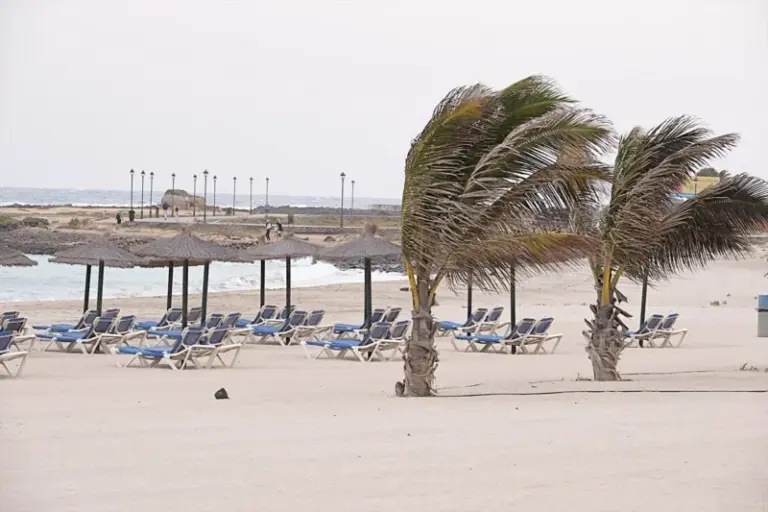 El viento protagonista en Canarias durante esta jornada