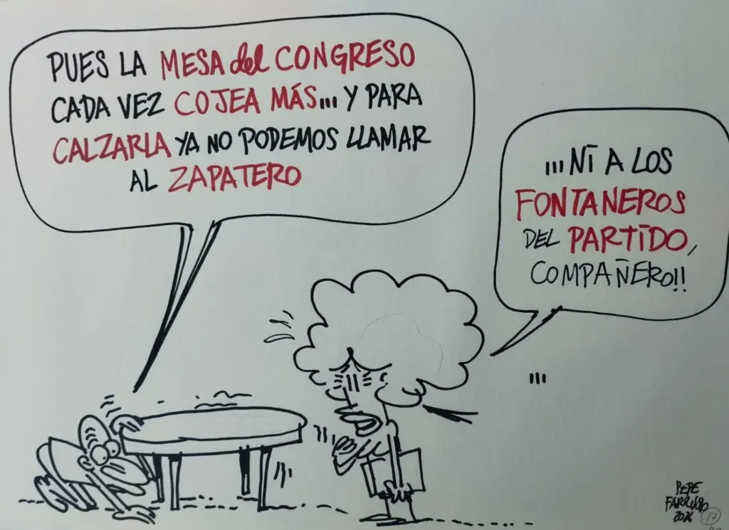 Viñeta Farruqo Mesa del Congreso. 17 junio 2026