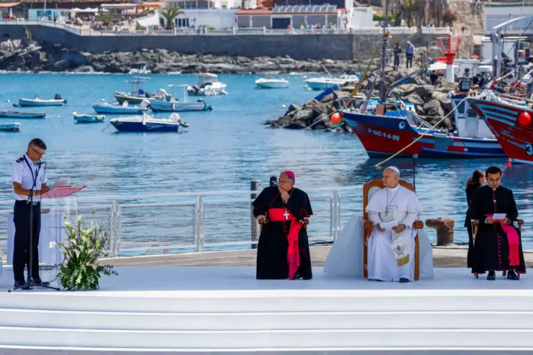 Papa León XIV en directo | El papa comienza en Arguineguín su primer acto en la isla