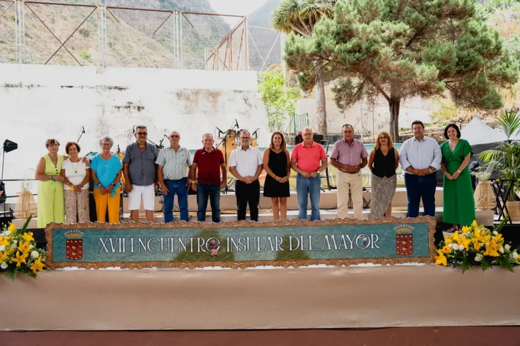 El Encuentro del Mayor reúne en Hermigua a 800 personas