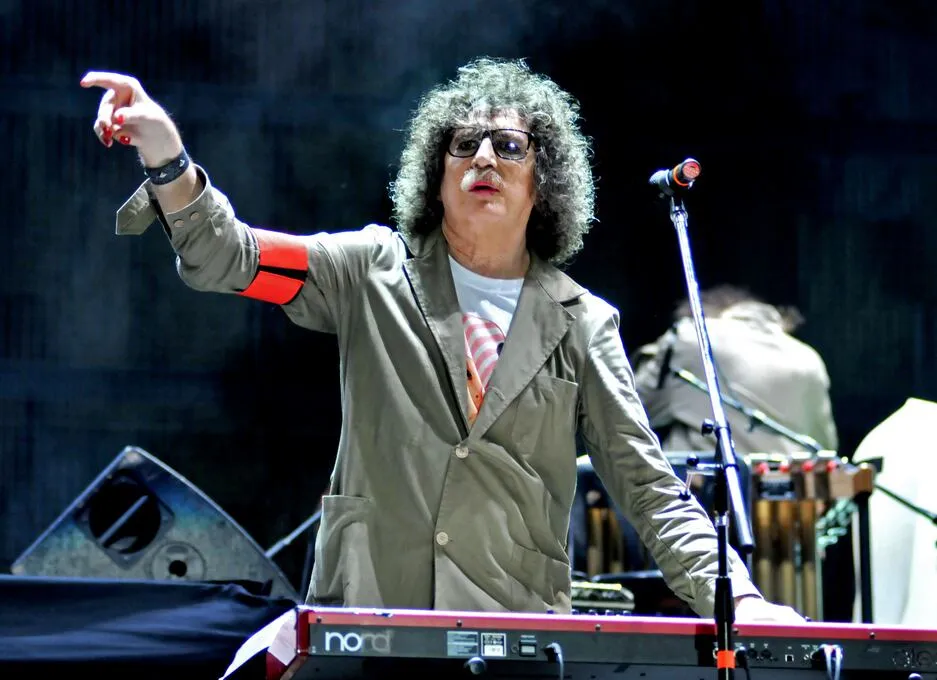 Charly García, icono del rock argentino.