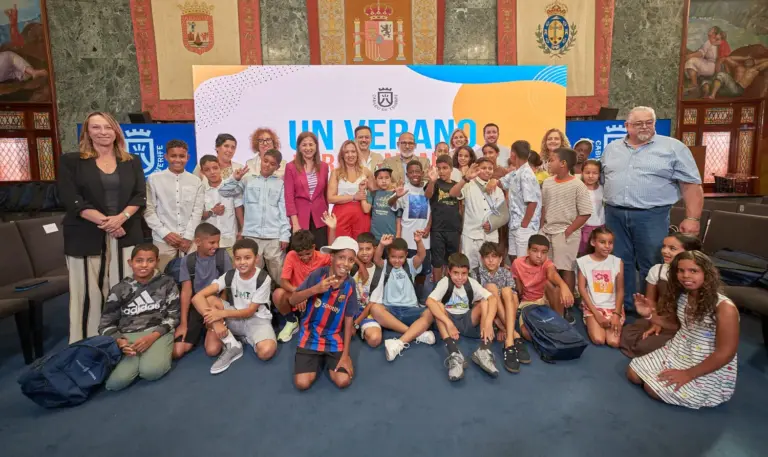 Familias canarias acogen a 64 niños Saharauis en Tenerife