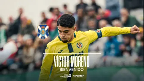 El CD Tenerife ficha al joven extremo Víctor Moreno
