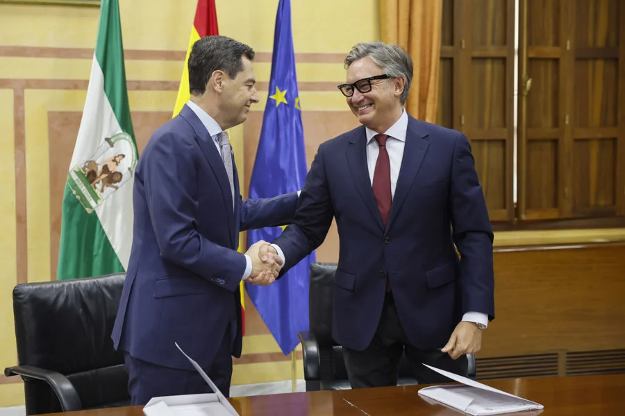 Acuerdo de gobierno PP Vox en Andalucía