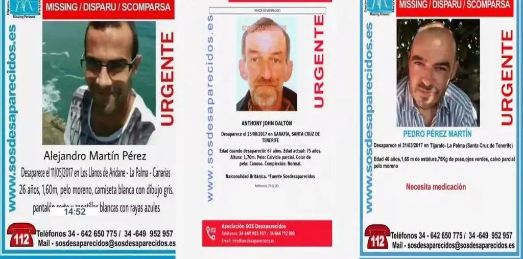 La Guardia Civil mantiene la búsqueda de nueve desaparecidos en La Palma