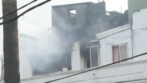 Apagado un incendio en una vivienda en Arenales, Gran Canaria