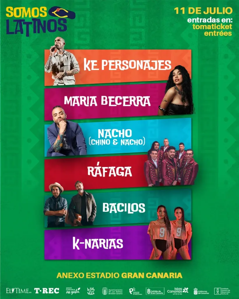 Cartel Somos Latinos